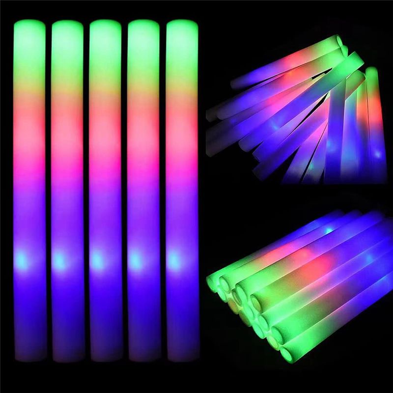 A75K Glow Sticks Bulk, LED Foa - đánh giá và giá Flashing Led Foam Sticks Party
