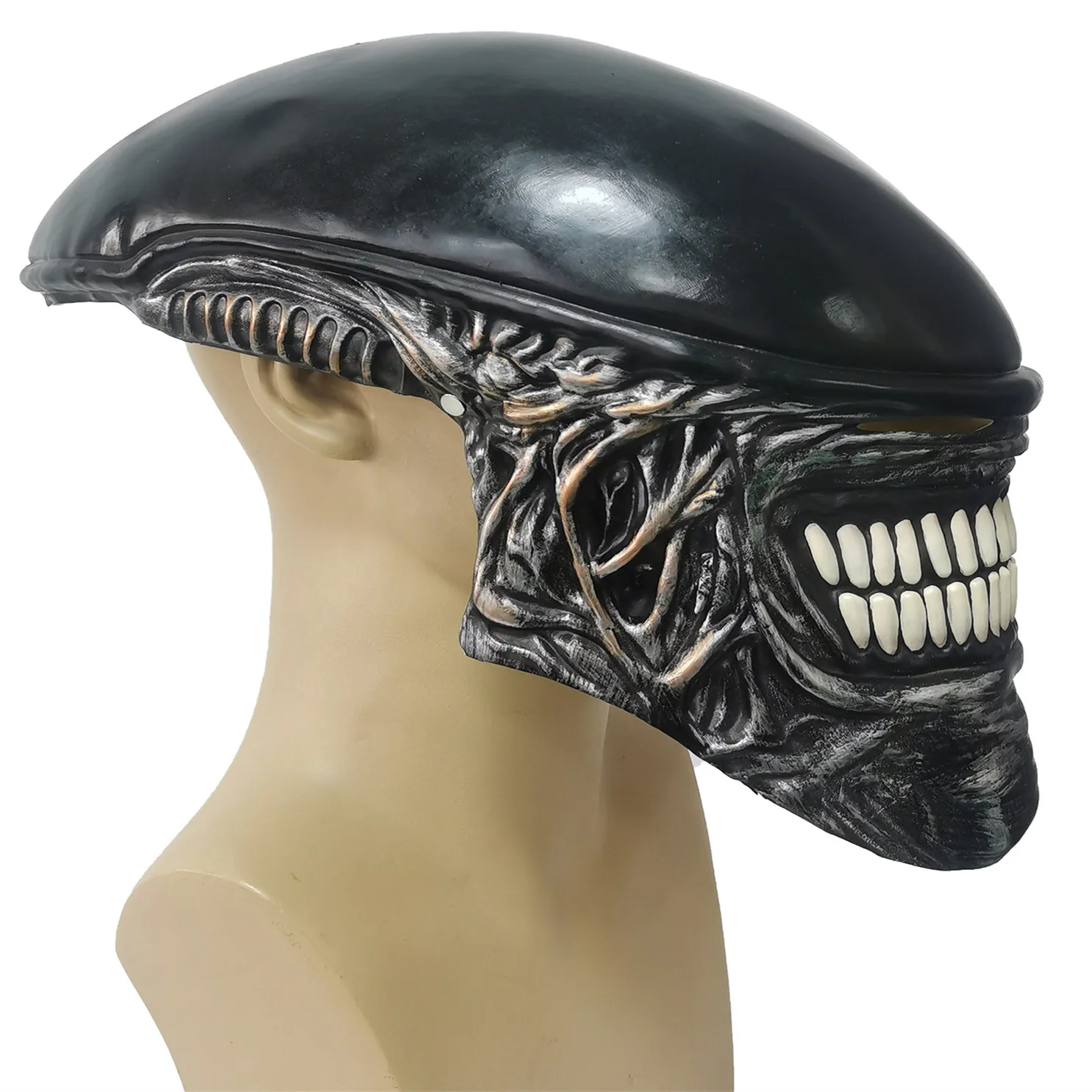 Scrary Masks Alien Predator La - đánh giá và giá Latex Alien Mask Realistic