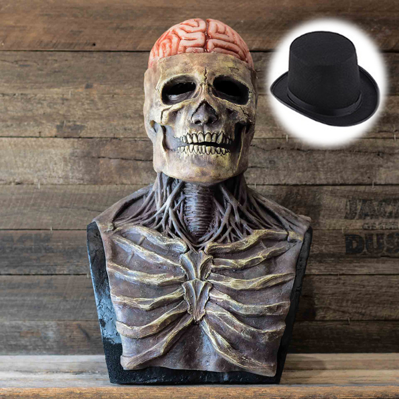 Creepy Brains Skeleton Mask Sk - đánh giá và giá Led Purge Mask Halloween