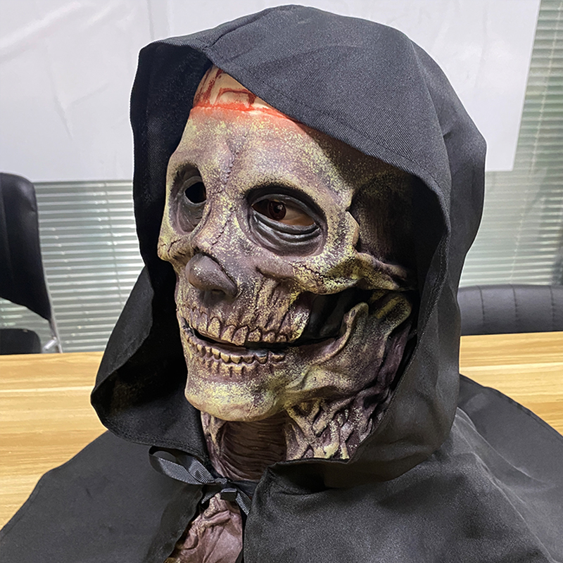 Creepy Brains Skeleton Mask Sk - đánh giá và giá Led Purge Mask Halloween