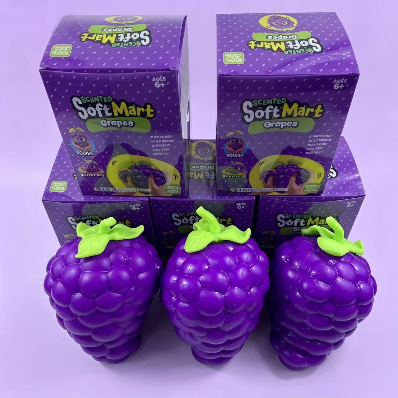 2026 Jumbo Grape Fruit Squishy - đánh giá và giá Novelty Gifts